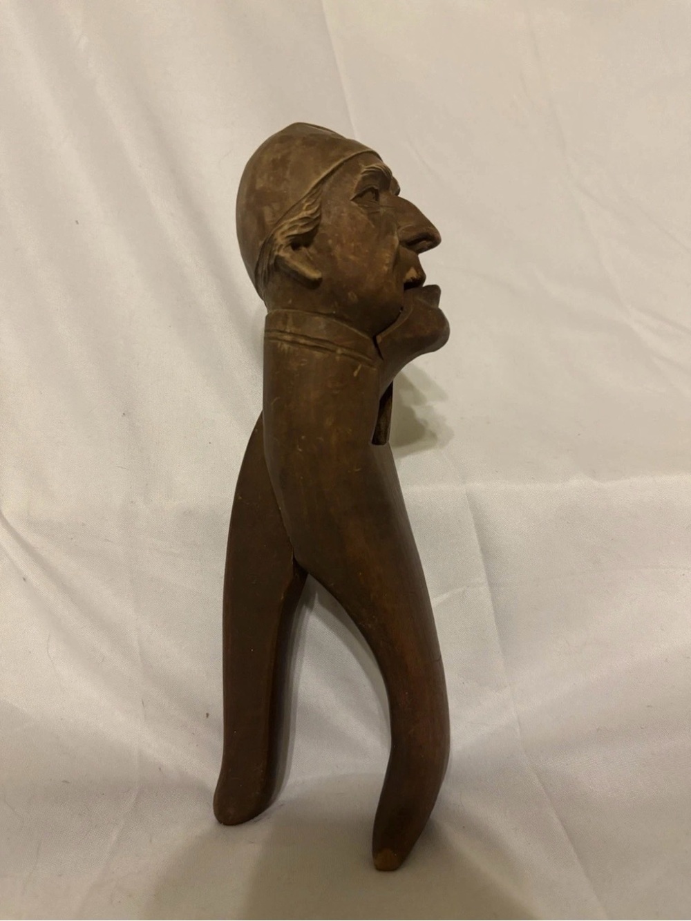 Antique Carved Wooden Nutcracker